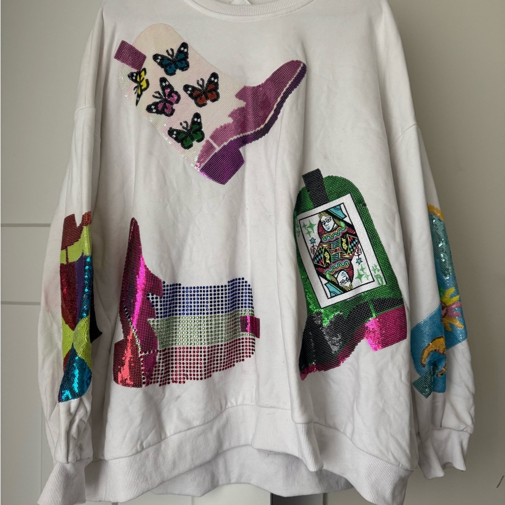 Cowboy boots Women's Sweater